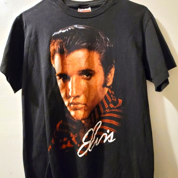 Elvis Other - VINTAGE💥ELVIS PRESLEY MEDIUM TSHIRT!!!